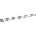 Hardware Resources 23" Wide Dark Bronze Wire Shoe Fence for Shelving SF23-ORB